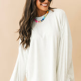 Kenzie Stripe Top | Baby Blue