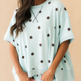 Perfect Pair Polka Dot Set | Blue Brown