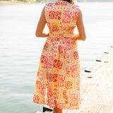 Palm Paradise Midi Dress