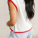 USA Sweater | Cream