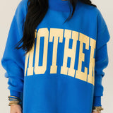 Mother Polka Dot Reversible Mock Neck