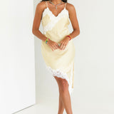 Golden Hour Midi Dress | Yellow