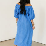 Sunday Stroll Midi Dress | Royal Blue
