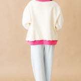 Saved By Grace Mock Neck Sweatshirt