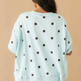 Perfect Pair Polka Dot Set | Blue Brown