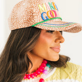 Make It A Good Day Fawn Trucker Hat