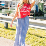 Loves Jesus and America Muscle Tank