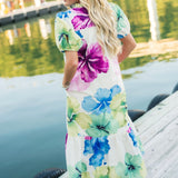 Petals And Paradise Midi Dress
