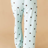Perfect Pair Polka Dot Set | Blue Brown