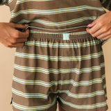 Striped Boxer Short | Tan Lines