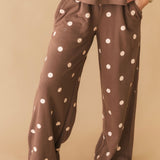 Polka Dot Set | Mocha Cream