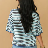 Clean Rugby Tee | Crystal Blue