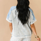 Blue Bird Babe Top