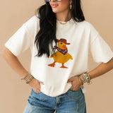 Cowboy Duck Sweater Top