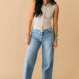 Casual Chic Stripe Tank