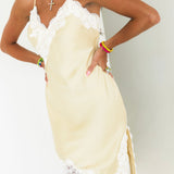 Golden Hour Midi Dress | Yellow