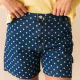Sweet Spot Polka Dot Short | Denim