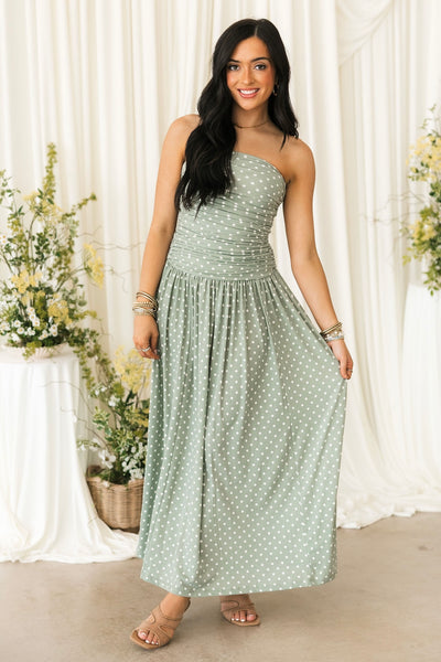 Dot Girl Maxi Dress