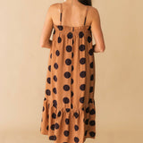 Polka Dot Perfection Dress | Toast Brown