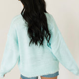 Pure Grace Swan Sweater | Cloud