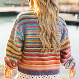 Over The Rainbow tie Front Cardigan | Bright