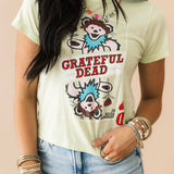 Grateful Dead Playing Card Burnout Vintage Tee