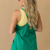 Clean Lines Muscle Cami | Sicilian Yellow