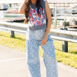 Backyard Babe Polka Dot Jean | Denim
