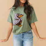 Boujee Weenie Dog Sweater Top | Olive
