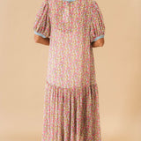 Courtside Crush Maxi Dress | Blush Combo