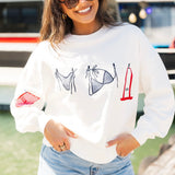Bikini Babe Crewneck Sweatshirt