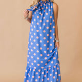 Coastal Cabana Maxi Dress | Sapphire