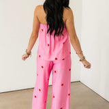 Poppi Polka Dot Pant | Pink