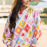 Summer In Stamps Sweatshirt | QOS X Lexi Jade's