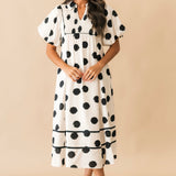 Spot On Polka Dot Midi Dress