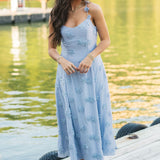 Fields Of Love Maxi Dress | Blue