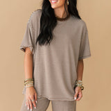 Levi Pullover Top | Brown Sugar