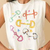 Horse Bit Muscle Tank