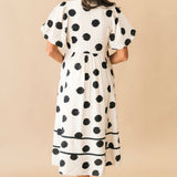 Spot On Polka Dot Midi Dress