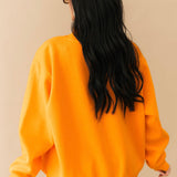Polka Dot VOLS Mock Neck Sweatshirt
