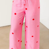 Poppi Polka Dot Pant | Pink
