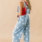 Polka Dot Party Overalls