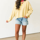 Intercept Pullover | Sunlit Yellow