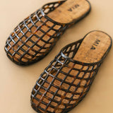 Darby Jelly Slide Sandals | Tortoise