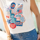 Patriotic Patch Muscle Tank