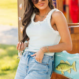 Sweet Escape Tank Top | Baby Blue