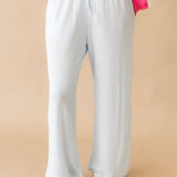 Striped Lounge Pants | Baby Blue