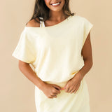 Game On Off Shoulder Top | Yellow