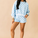 Check Me Out Shorts | Blue