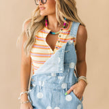 Polka Dot Party Overalls